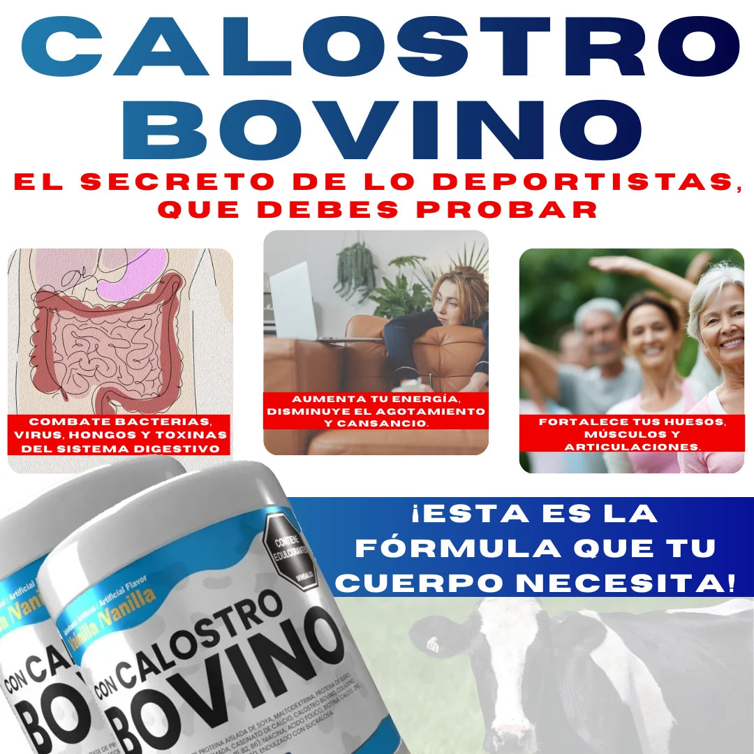 CALOSTRO BOVINO Tarro x 400GR